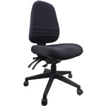 RAPIDLINE ENDEAVOUR PRO ERGONOMIC CHAIR MEDIUM BACK BLACK