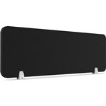 RAPIDLINE ECO PANEL DESK MOUNTED SCREEN 1190 X 384MM BLACK