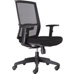 RAPIDLINE KALTASKSF KAL MESH HIGH BACK TASK CHAIR WITH ARMS BLACK