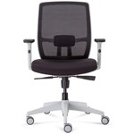 RAPIDLINE LUMINOUS EXECUTIVE CHAIR HIGH BACK MESH BLACKWHITE
