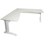RAPID SPAN CORNER WORKSTATION 1800 X 1800 X 700MM WHITE