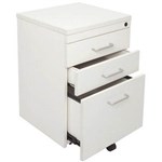 RAPID SPAN SPMP3 MOBILE PEDESTAL 2 STANDARD AND 1 FILING DRAWER WHITE