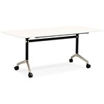 RAPIDLINE TYPHOON FLIP TOP TABLE 1500 X 750 X 750MM WHITE