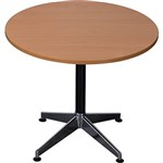 RAPIDLINE TYPHOON ROUND TABLE 1200 X 750MM BEECH