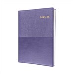 20252026 COLLINS VANESSA FINANCIAL YEAR DIARY DAY TO PAGE A4 PURPLE