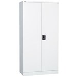 GO STEEL CUPBOARD 3 SHELVES 910 X 450 X 1830MM WHITE CHINA