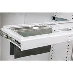 GO ROLL OUT SUSPENSION FILE FRAME FOR 900MM TAMBOUR CUPBOARD WHITE CHINA