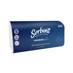 SORBENT PROFESSIONAL PERFORMANCE PLUS 25418 TAD MULTIFOLD HAND TOWEL 1 PLY 150 SHEETS CARTON 20