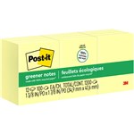 3M 653RP POSTIT NOTE GREENER RECYCLED 349 X 476MM CANARY YELLOW PK12