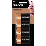 DURACELL COPPERTOP ALKALINE D BATTERY PACK 4