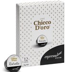 VITTORIA ESPRESSOTORIA COFFEE CAPSULES CHICCO DORO RISTRETTO PACK 12