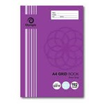 GRID BINDER BOOK SOVEREIGN A4 5MM GRID 192PG