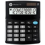 HP OFFICECALC OC112  DESKTOP CALCULATOR BLACK
