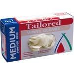 HUHTAMAKI VINYL GLOVES MEDIUM NATURAL BOX 100