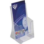 ITALPLAST I551 BROCHURE HOLDER DL CLEAR