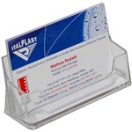 ITALPLAST I552 BUSINESS CARD HOLDER SINGLE SIDED CLEAR