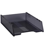 ITALPLAST I60TGY MULTI FIT DOCUMENT TRAY A4 TINTED GREY
