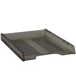 ITALPLAST I 65SMK SLIMLINE DOCUMENT TRAY MULTI FIT A4 SMOKE