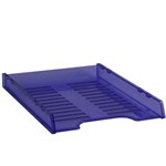 ITALPLAST I 65TPR SLIMLINE MULTI FIT DOCUMENT TRAY A4 TINTED PURPLE