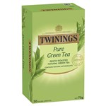 TWININGS TEABAGS PURE GREEN  PACK 50 
