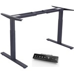 INFINITY 252M ELECTRIC HEIGHT ADJUSTABLE DESK 2 MOTOR BLACK FRAME ONLY