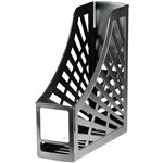 ITALPLAST I160 GREENR ENVIRO SENSITIVE RECYCLED MAGAZINE STAND BLACK
