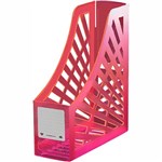 ITALPLAST I160 MAGAZINE STAND NEON RED