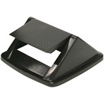 ITALPLAST I190 SWING TOP LID SUITS 32 LITRE BIN BLACK