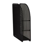 ITALPLAST I342 MAGAZINE STAND WIRE MESH BLACK