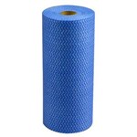 ITALPLAST I459 WIPES GENERAL PURPOSE 30CM X 50CM ROLL 60 SHEETS BLUE