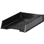ITALPLAST I 60 GREENR ENVIRO SENSITIVE RECYCLED MULTI FIT DOCUMENT TRAY BLACK