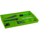 ITALPLAST I 70 DRAWER TIDY 8 COMPARTMENT LIME