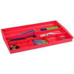 ITALPLAST I 70 DRAWER TIDY 8 COMPARTMENT WATERMELON