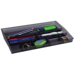 ITALPLAST I 70 DRAWER TIDY 8 COMPARTMENT SMOKE