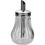 ITALPLAST 752 SUGAR DISPENSER 285ML CLEAR GLASS