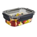 ITALPLAST SNAP LOCK FOOD CONTAINER 950ML CLEAR