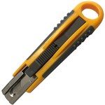ITALPLAST I853PR SELFRETRACTABLE CUTTING KNIFE YELLOWBLACK