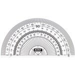 KENT PROTRACTOR 180 DEGREES 100MM CLEAR
