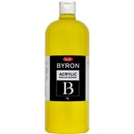 JASART BYRON ACRYLIC PAINT 1 LITRE COOL YELLOW