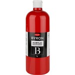 JASART BYRON ACRYLIC PAINT 1 LITRE WARM RED