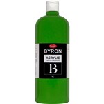 JASART BYRON ACRYLIC PAINT 1 LITRE GREEN LIGHT