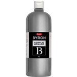 JASART BYRON ACRYLIC PAINT 1 LITRE SILVER