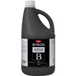 JASART BYRON ACRYLIC PAINT 2 LITRE BLACK
