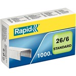 RAPID 0173221 STAPLES 266 6MM BX1000