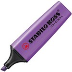 STABILO BOSS 0196186 HIGHLIGHTER CHISEL TIP LAVENDER