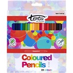 TEXTA 0245820 COLOURED PENCILS 28MM PK24