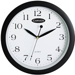 JASTEK 0268250 WALL CLOCK 30CM BLACK
