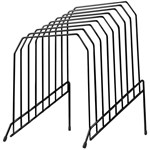 JPM WIRE DESK TOP FILE SORTER 8 SLOT 230 X 265 X 320MM BLACK