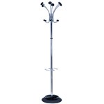 ALBA 0322050 COAT RACK CHROMY CHROME  BLACK