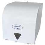 REGAL RTDPS TOWEL DISPENSER FOR COMMERCIAL HAND TOWEL ROLL WHITE METAL